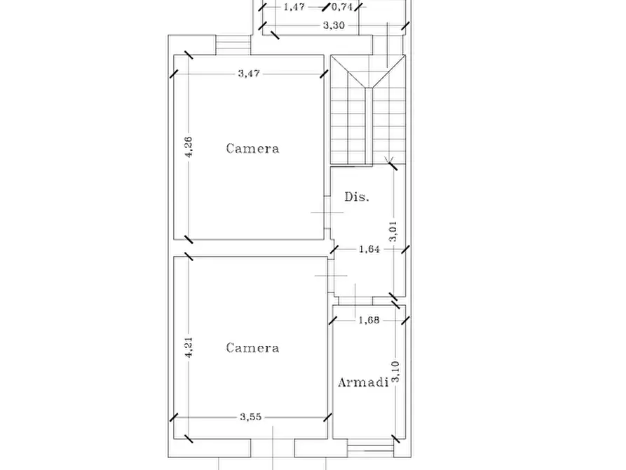 Immagine 3 di Villetta a schiera in vendita  a Viareggio