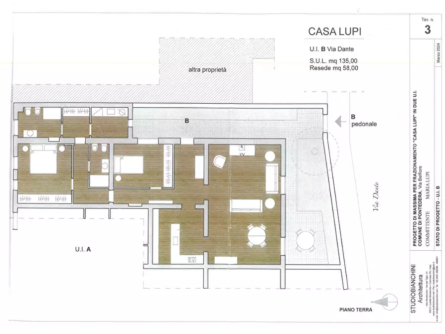 Immagine 1 di Appartamento in vendita  a Pontedera