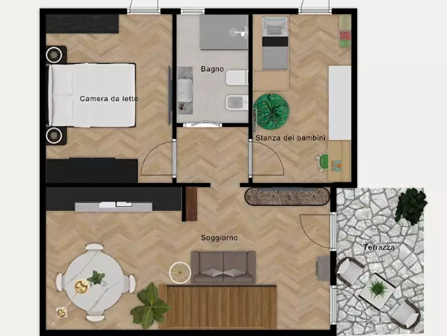 Immagine 13 di Appartamento in vendita  a Rosignano Marittimo