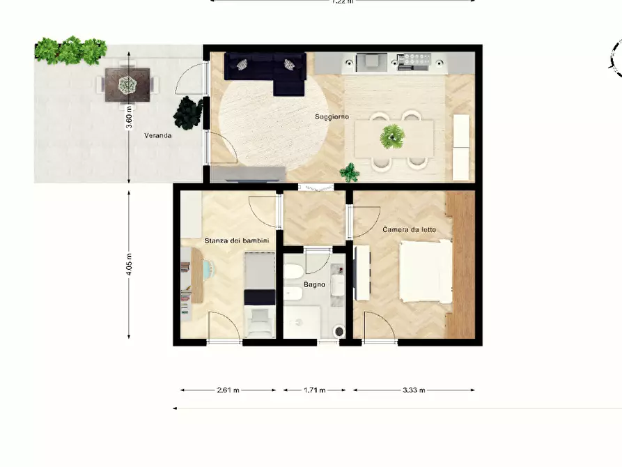 Immagine 5 di Appartamento in vendita  a Rosignano Marittimo