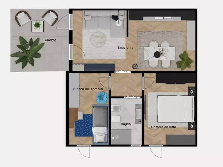 Immagine 29 di Villetta a schiera in vendita  a Rosignano Marittimo