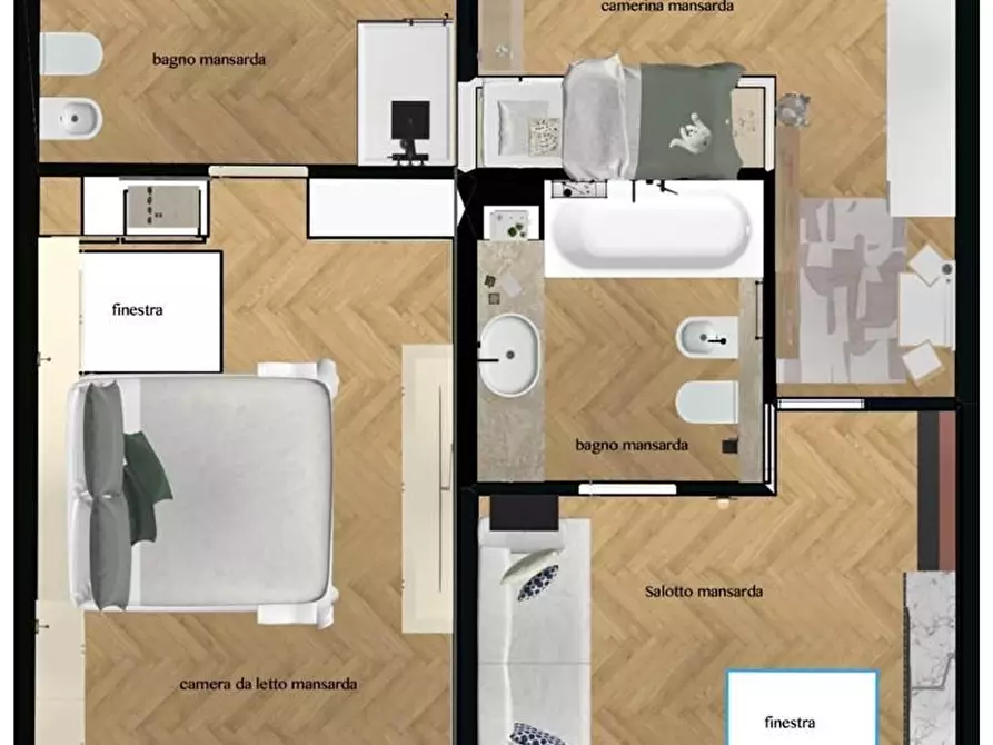 Immagine 30 di Villetta a schiera in vendita  a Rosignano Marittimo