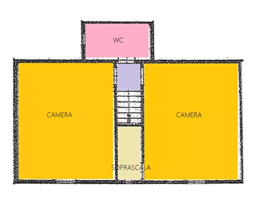Immagine 16 di Porzione di casa in vendita  a Santa Maria A Monte