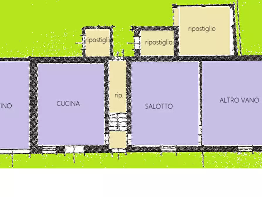 Immagine 17 di Porzione di casa in vendita  a Santa Maria A Monte