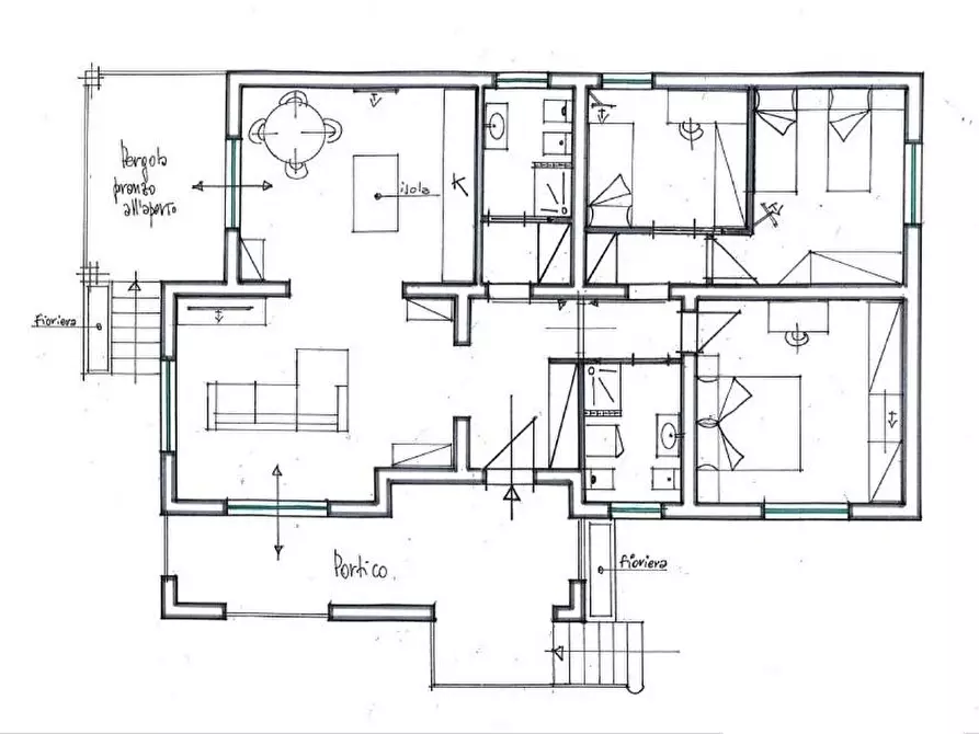 Immagine 3 di Casa indipendente in vendita  a Massa