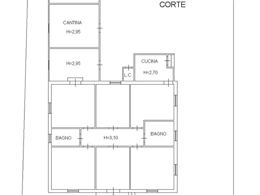 Immagine 21 di Casa indipendente in vendita  a Carrara