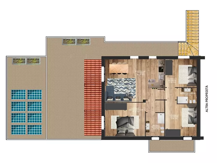 Immagine 16 di Appartamento in vendita  a Cecina