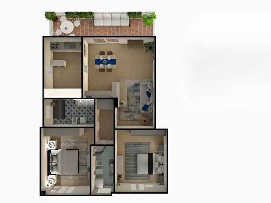 Immagine 13 di Appartamento in vendita  a Pisa