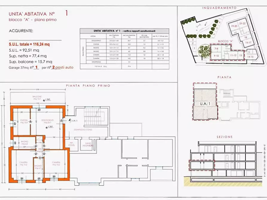 Immagine 14 di Appartamento in vendita  a Pisa