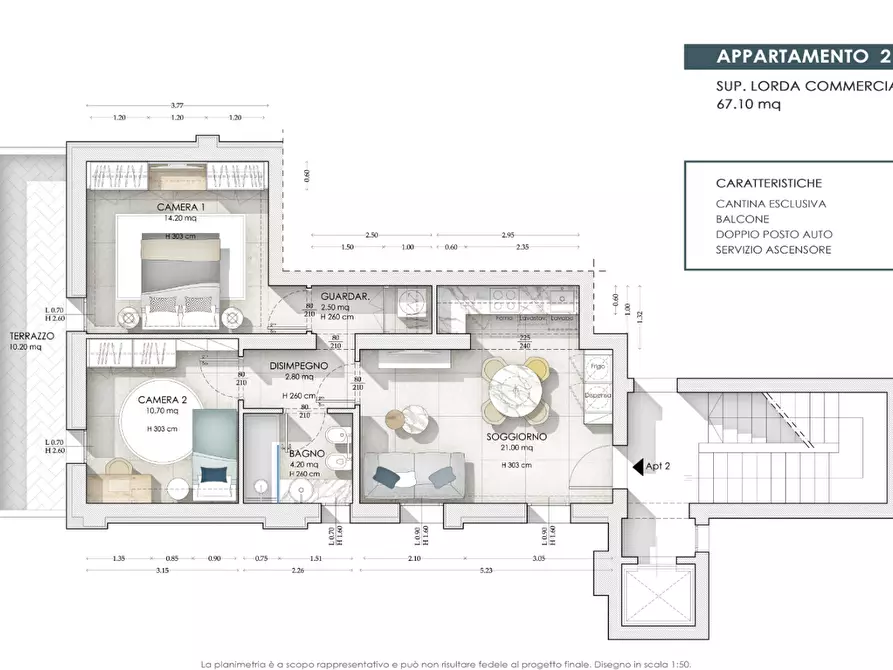 Immagine 1 di Appartamento in vendita  a San Miniato