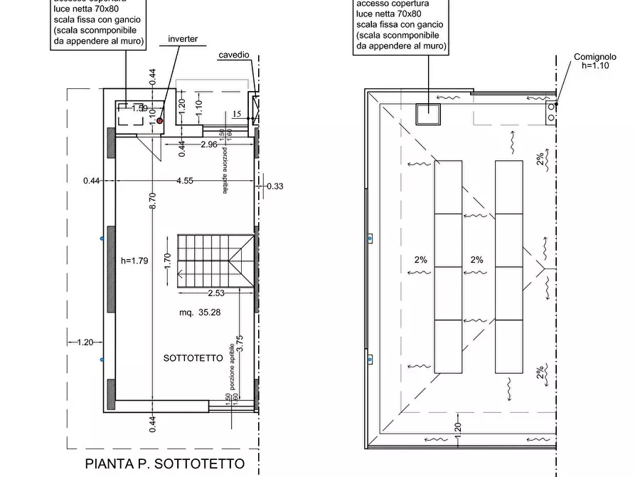 Immagine 11 di Villetta a schiera in vendita  a Campi Bisenzio