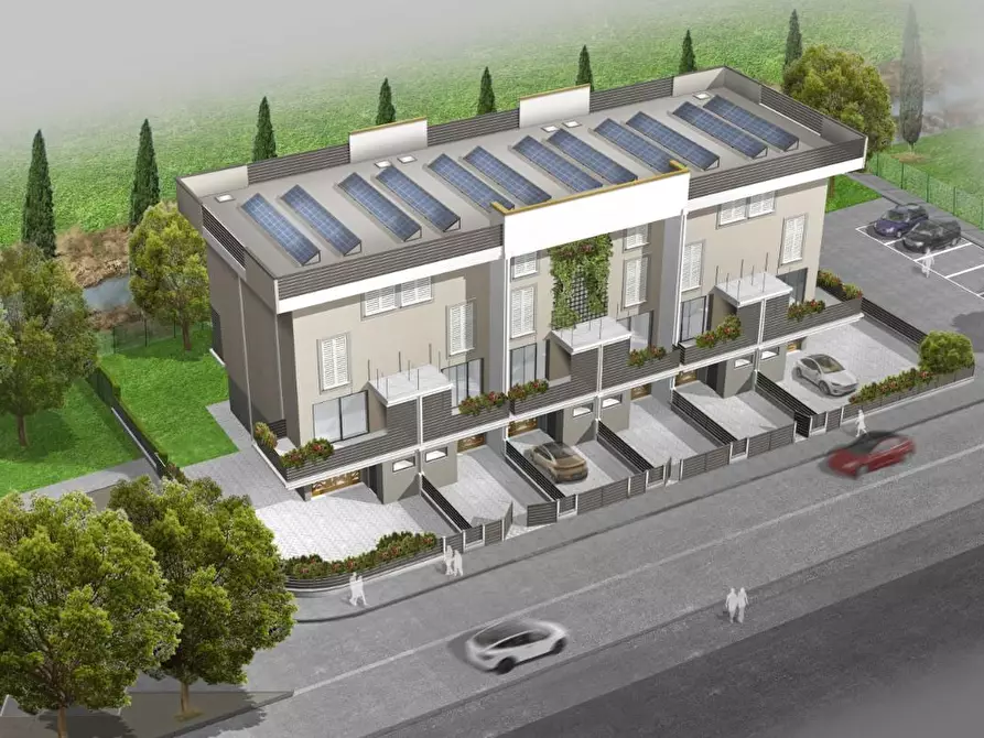 Immagine 7 di Villetta a schiera in vendita  a Campi Bisenzio