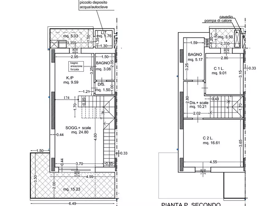Immagine 10 di Villetta a schiera in vendita  a Campi Bisenzio