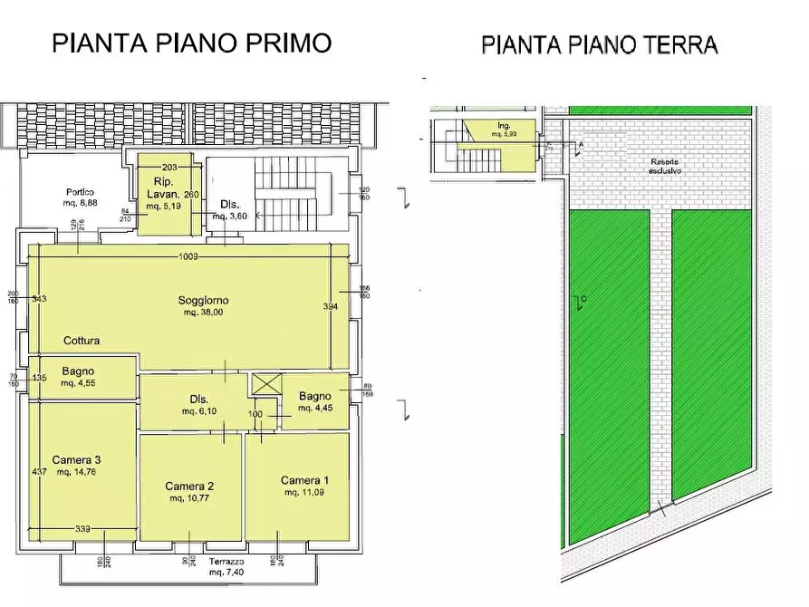 Immagine 1 di Appartamento in vendita  a Cascina