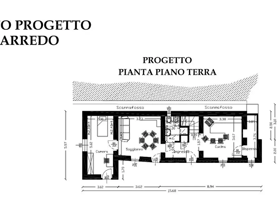 Immagine 3 di Casa indipendente in vendita  a Carrara