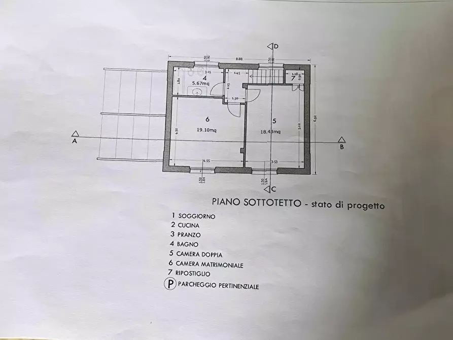 Immagine 1 di Terreno residenziale in vendita  a Sarzana