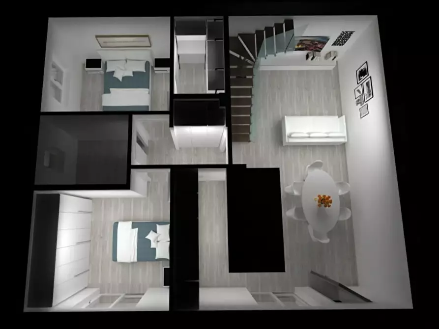 Immagine 2 di Casa quadrifamiliare in vendita  a Massa