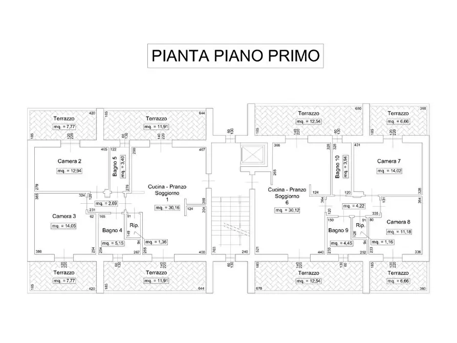 Immagine 3 di Appartamento in vendita  a Cecina