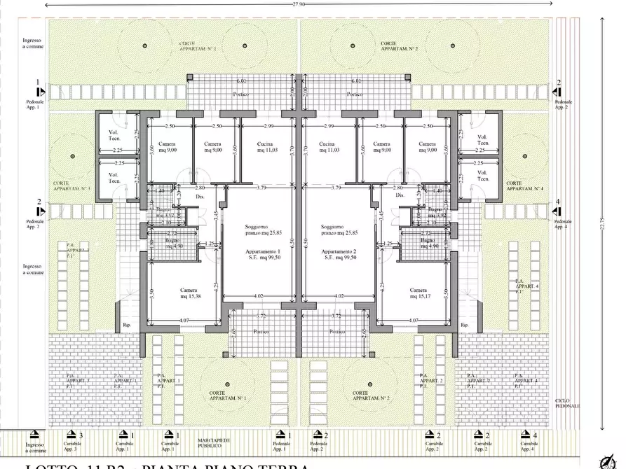 Immagine 5 di Appartamento in vendita  a Cecina