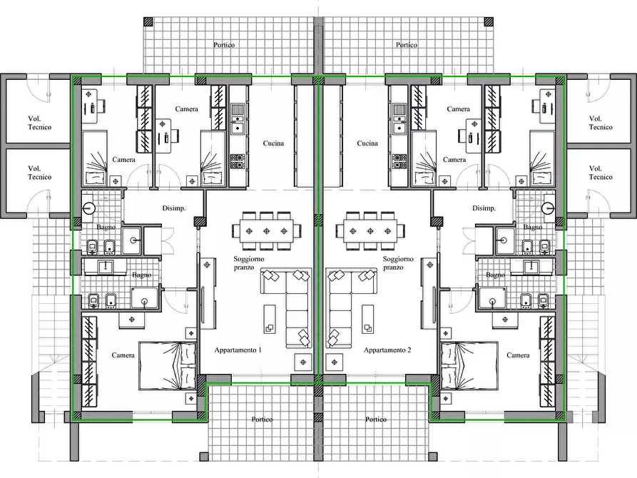 Immagine 8 di Appartamento in vendita  a Cecina
