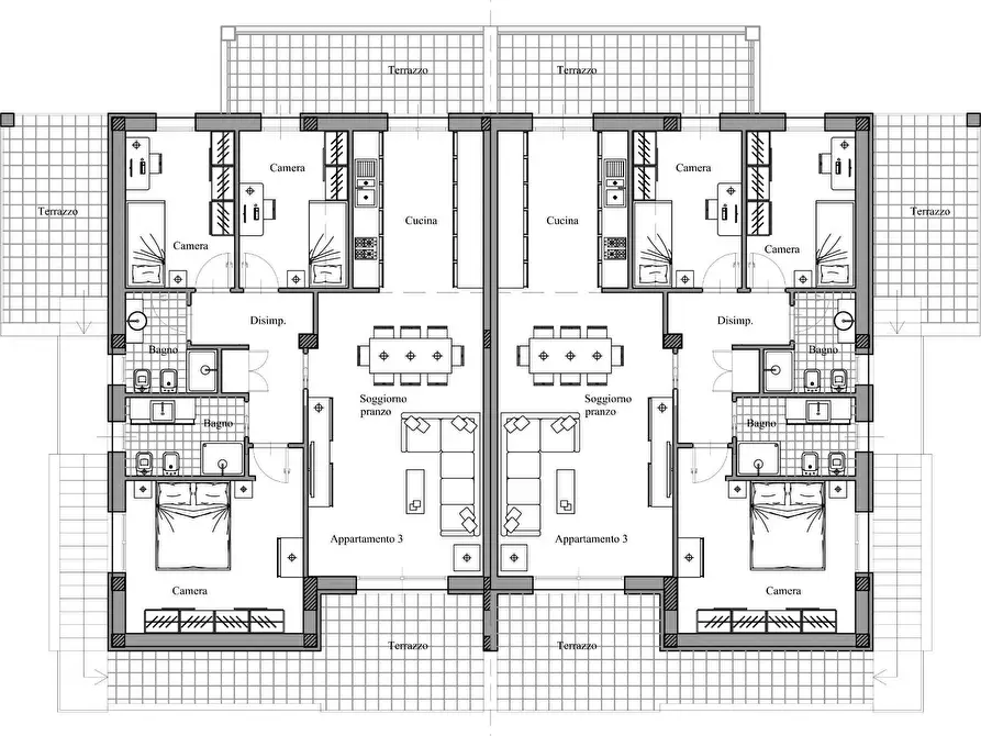 Immagine 9 di Appartamento in vendita  a Cecina