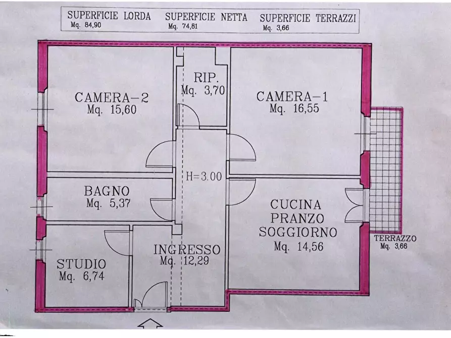 Immagine 33 di Appartamento in vendita  a Poggibonsi