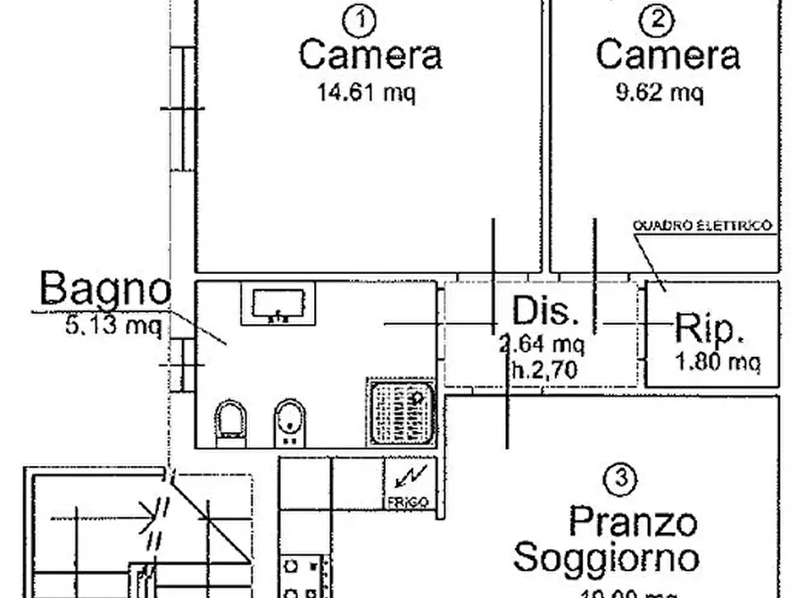 Immagine 2 di Appartamento in vendita  a Larciano