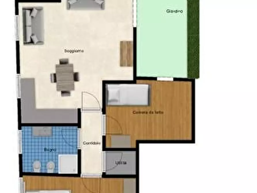 Immagine 1 di Appartamento in vendita  a Cascina