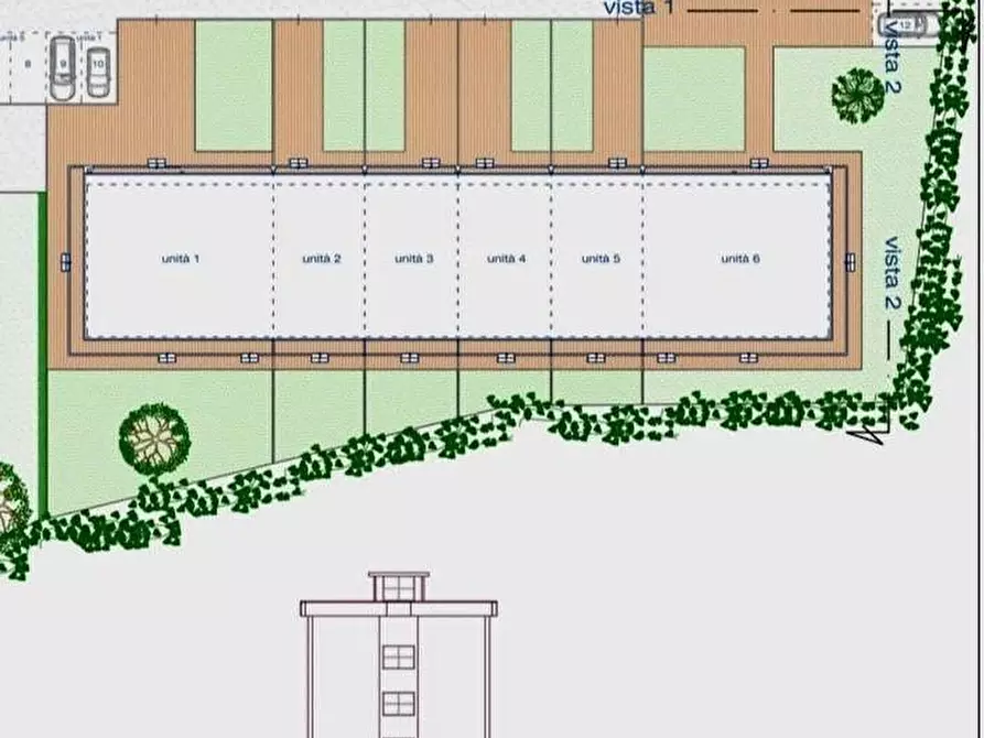 Immagine 1 di Villetta a schiera in vendita  a Pisa