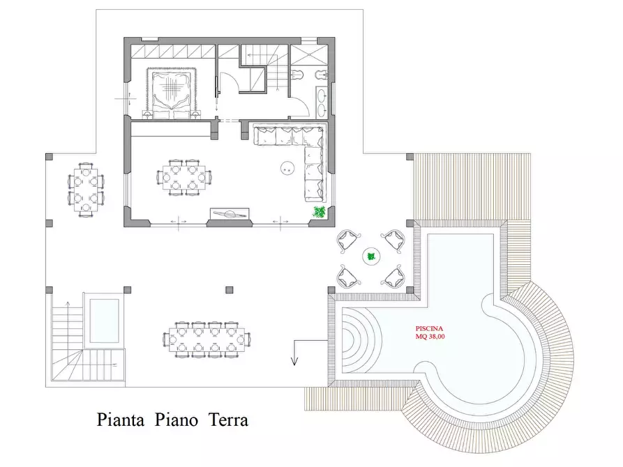 Immagine 3 di Terreno residenziale in vendita  a Montignoso
