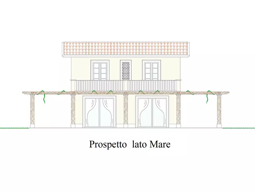 Immagine 7 di Terreno residenziale in vendita  a Montignoso