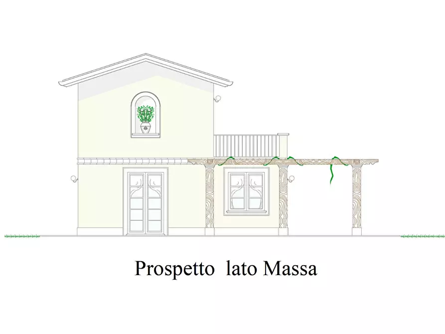 Immagine 8 di Terreno residenziale in vendita  a Montignoso