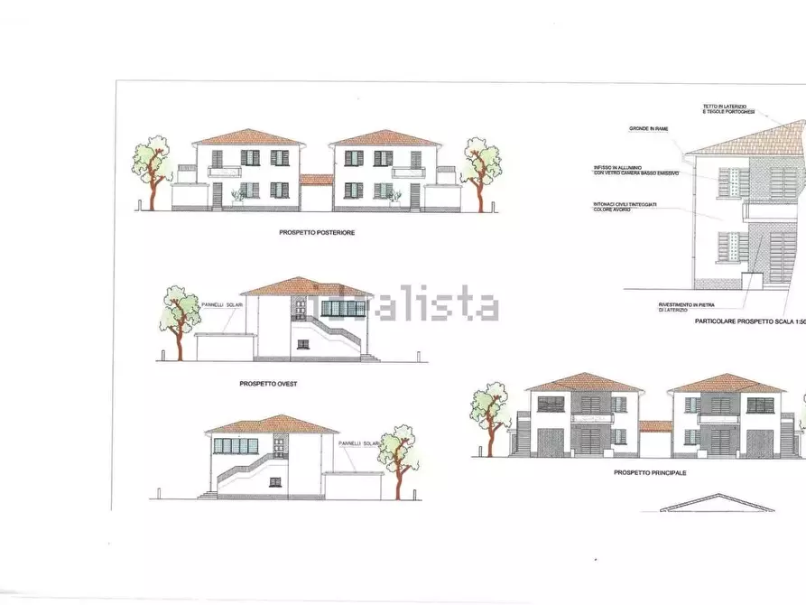 Immagine 7 di Casa quadrifamiliare in vendita  a Cecina