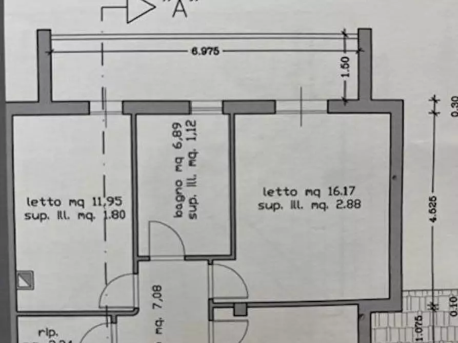 Immagine 29 di Villetta a schiera in vendita  a Pontedera