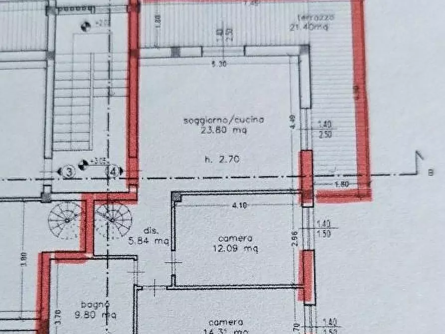 Immagine 5 di Appartamento in vendita  a Lastra A Signa