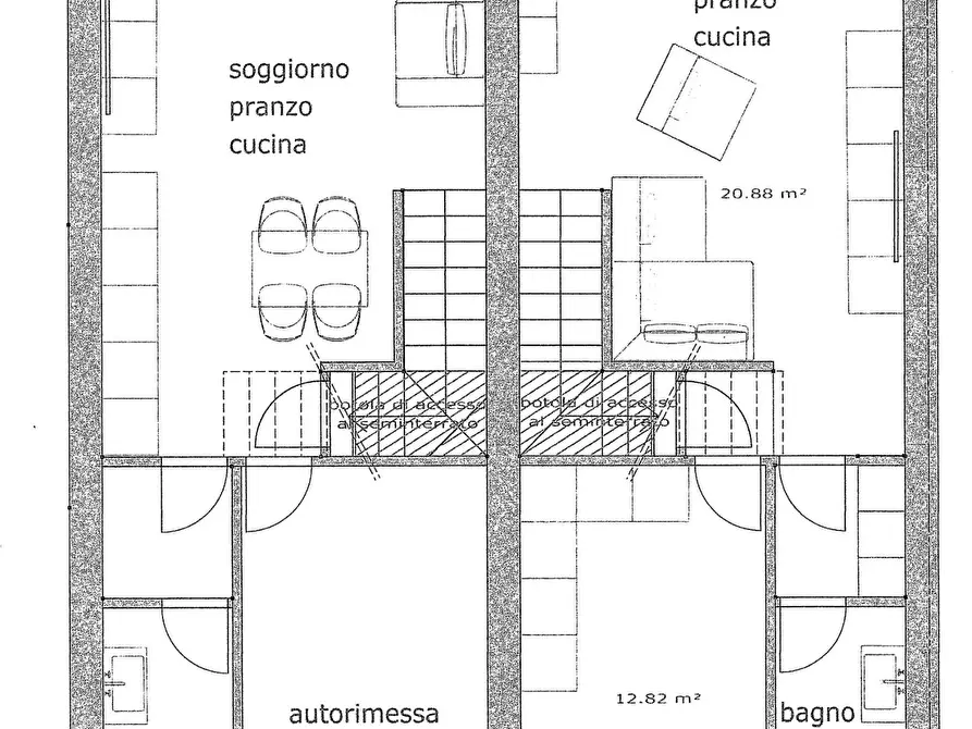 Immagine 2 di Villetta a schiera in vendita  a Castelfranco Di Sotto