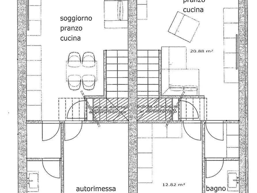 Immagine 1 di Villetta a schiera in vendita  a Castelfranco Di Sotto
