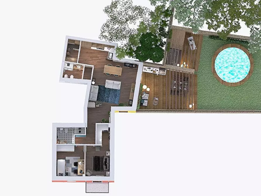 Immagine 2 di Appartamento in vendita  a Lerici