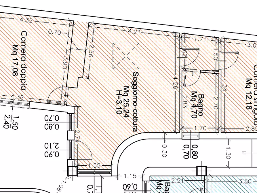 Immagine 1 di Appartamento in vendita  a Carrara