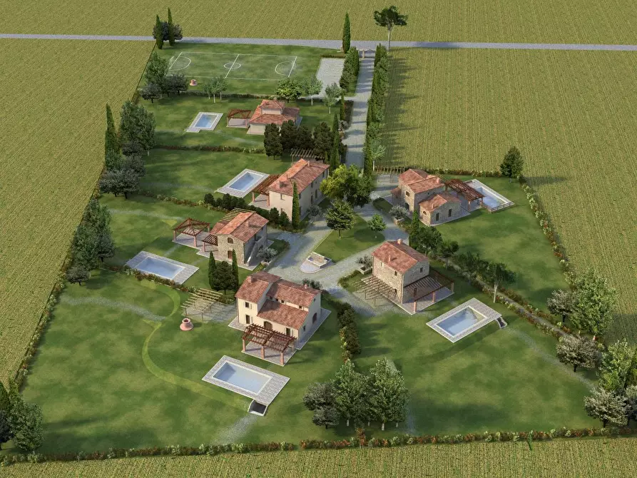 Immagine 1 di Casa colonica in vendita  a Cortona