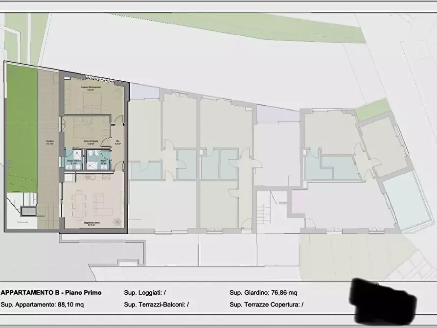 Immagine 8 di Mansarda in vendita  a Rosignano Marittimo