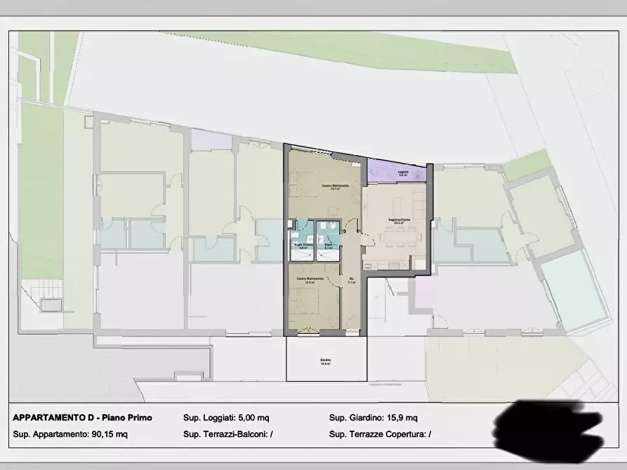 Immagine 17 di Mansarda in vendita  a Rosignano Marittimo