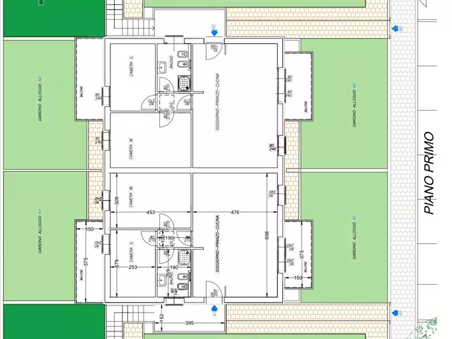 Immagine 3 di Appartamento in vendita  a Cascina