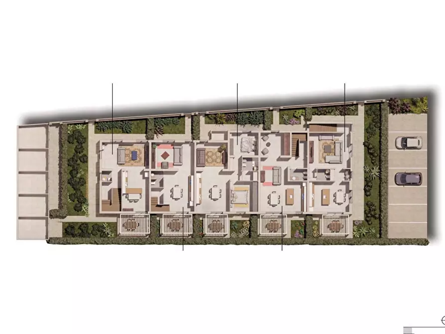 Immagine 1 di Appartamento in vendita  a Empoli