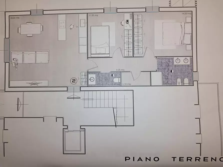 Immagine 2 di Appartamento in vendita  a Empoli