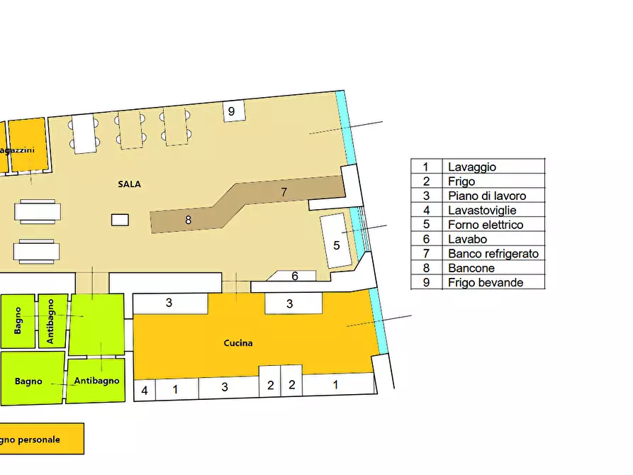 Immagine 1 di Bar / Ristorante in vendita  a Pisa