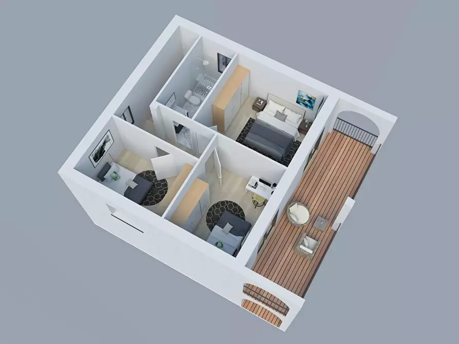 Immagine 6 di Villa in vendita  a Guardistallo