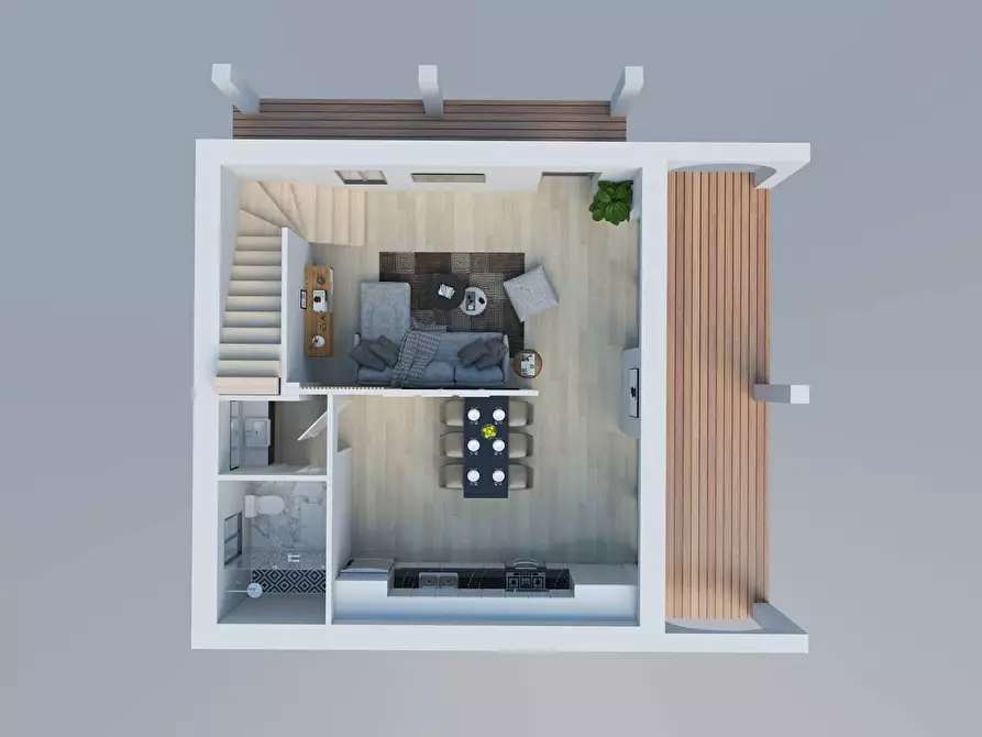 Immagine 5 di Villa in vendita  a Guardistallo