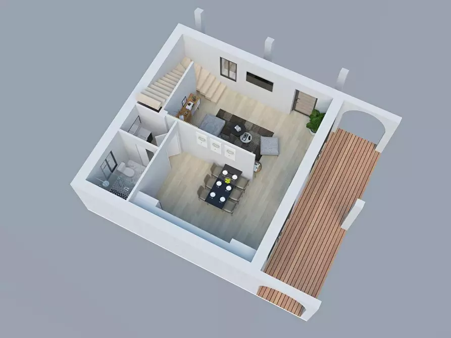 Immagine 4 di Villa in vendita  a Guardistallo