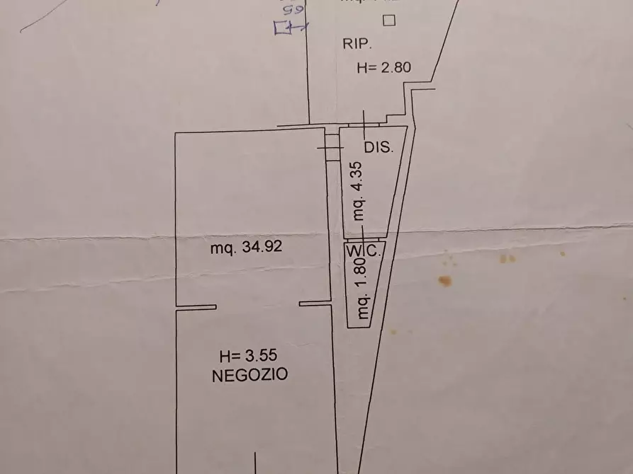 Immagine 1 di Locale commerciale in vendita  a Capannoli